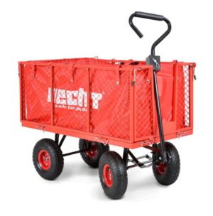 Transpordi käru / Aiakäru / traktori haagis HECHT 52184 kõrgete äärtega Rent